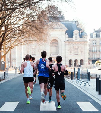 Peloton du semi-marathon de Lille
