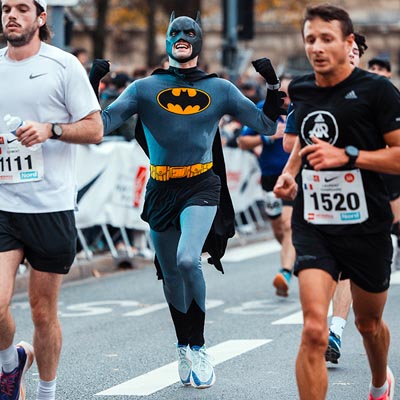 Arrivée du marathon de Lille